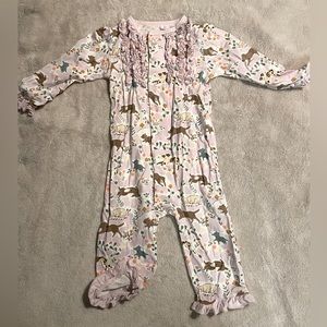 Magnetic Me coverall pajamas, 3-6 months